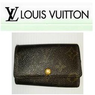 Louise Vuitton 六孔 LV 老花 鑰匙包 皮夾 鑰匙圈 鑰包 匙包 鎖匙 真品$349 1元起標↘有BV