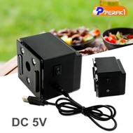 [Perfk1] Rechargeable rotisserie grill motor camping equipment battery grill motor motor