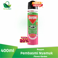 Baygon Semprot Aerosol Obat Anti Nyamuk Kecoa Serangga Kemasan 200ml 400ml 600ml 750ml