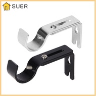 SUER Curtain Rod Brackets Hanger for 1 Inch Rod Window Curtain Rod Support Drapery Rod Holders Rod Bracket