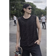 (BNWT New/) T0NY H4WK SK4TEB0ARD1NG 0R1 Vest T-Shirt size L (P72 x L55)