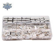 [frederic_godwin]Wire Copper Crimp Fitting Ferrules,AWG 4,6,8,10 Non Insulated Cable Housing Ferrule