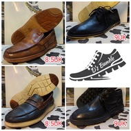 KASUT BUNDLE 🇲🇾 D's BUNDLE 🇲🇾 8.5UK 27.5CM & 9UK 28CM (LEATHER SNEAKERS)