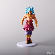 ✖❇18cm Dragon Ball Figure Anime Cartoon Blue Release Raleigh Doll Toy Ornament