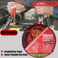 200 Ampere Kenmaster Booster Cable 200A 2 Meter Car Motorcycle Emergency Battery Cable 6v, 12v, 24v 