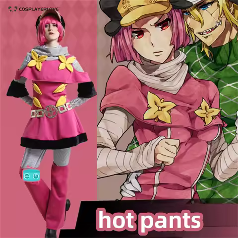 Steel Ball Run Hot Pants Halloween Cosplay Costume Outfit