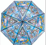 最新透明彩繪直身傘，AP鴨198,青蛙178