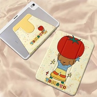 เคสiPadหมุน 360°Air6 Air7 Gen11 ที่ใส่ปากกา บ้านเห็ดคิตตี้ case iPad Gen10 Gen9 Air5