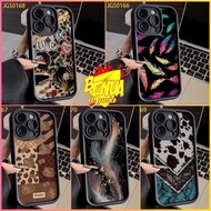 SOFTCASE BLACK MOTIF AESTHETIC MATTE ROSE OPPO A15 A15S A16 A16S A16E A16K A17 A17K A3 PRO A31 A33 A