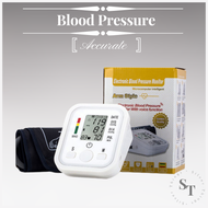 Original Electronic Arm Blood Pressure Monitor Digital Wrist Arm Type Rechargeable Kit Style BP Automatic Blood Measurement Monitor LCD Heart Rate Accurate Tonometer Measuring Automatic Sphygmomanometer pulsometer