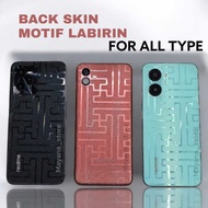 28 - 2026 Back Skin 3D LABYRINTH OPPO A5 A5i Pro A5X A79 A18 A38 A58 A78 A57 A77s A95 A94 A55 A54 A5