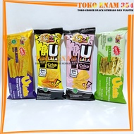 ulala snack crips delicious kripik kentang makanan ringan extrudat 321 isi 10 bungkus x 20 gram