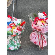 gift ideas for christmas christmas giveaways Helllokity Doll Bouquet Christmas Style for Girlfriend 