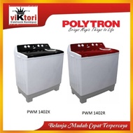 MESIN CUCI POLYTRON PWM1402 / MESIN CUCI 14 KG / MESIN CUCI 2 TABUNG