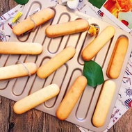 [CHEFMADE] Non-stick Lightning Eclair Mould Chocolate Bar Mold, Long Strip Mold Finger Shaped Cookie