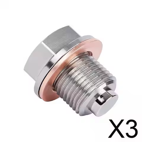 3xMagnetic Oil Drain Plug M16x1.5 Accessories Engine Oil Pan Protection Plug