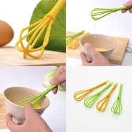 Egg beater, coffee, ice cream, kitchen spice stirrer - Colored Plastic Spatula