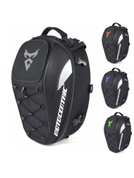 Motorcycle Bag Large Capacity 37L Moto Helmet Tail Rear Seat Bag Waterproof Moto Travel Backpack Mul
