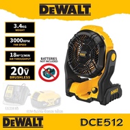 DEWALT DCE512 พัดลมไร้สาย 20 โวลต์ (ตัวเปล่า) รุ่น DCE512N รับประกัน 3 ปี