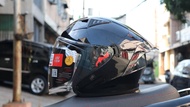 Half face Helmet | GVR V1 Black | Dual Visor with FREE Extra Lens | FREE Keychain | Gille