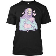 Skeletor S Cat 90S Casual Fashion Short Sleeve T-Shirt