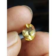 Golden Citrinenatural 9 x 7 x 4.8 mm 1.8 Ct Yellow Gold Amethyst Oval Cutting Original Code 2076