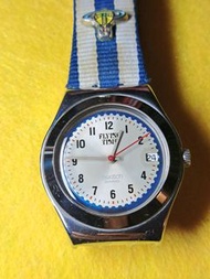 二手2001年Swatch絕版限量款
英國龐克教母Vivienne
Westwood聯名款手錶