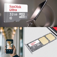 ✐SanDisk Ultra (128GB/64GB/32GB/16GB/8GB) Micro SD Card/TF Card 80MB/s Class 10 Memory SDHC SDXC UHS