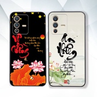 Vivo V23 5G case with landscape calligraphy, peaceful words - CHEAP - QUALITY CASE