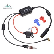FM/ Radio Antenna Signal Amplifier 12V Car Mounted FM Antenna Receiver
