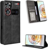 Compatible with ZTE Nubia Z60 Ultra Leather Case,Flip Leather Wallet Cover Compatible with ZTE Nubia