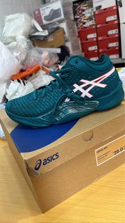 ASICS UNPRE ARS AMPLE ARS 1063A036 男式女籃球鞋 Bash 2E:深綠x 白色 asics