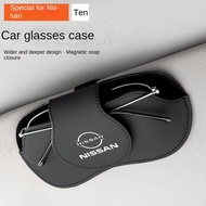 Applicable to New Nissan Patrol Irui Yazheng NV200 Car Glasses Case Sun Visor Sunglasses Storage Cli