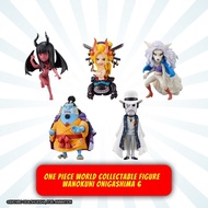 Bandai(บันได) BANPRESTO WCF SET-5-ONE PIECE WORLD COLLECTABLE FIGURE -WANOKUNI ONIGASHIMA 6-SET-5