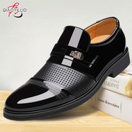 TOP☆QiaoYiLuo Men's formal business shoes shoes men sandals hole shoe cover foot pedal