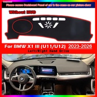 For BMW X1 X2 2023-2026 ix1 ix2 U10 U11 Car Dashmat Dashboard Cover Pad Protective Carpet DashMat Su