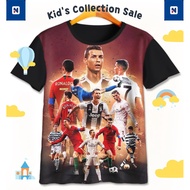 CR 7 Kids T-Shirt Cute CR 7 Cartoon Animated FilmV3 for Children 3D Printing for Ages 1-12 Years - N