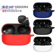 For Sony WF-1000XM4 WF-1000XM3 SP800N Earphone Silicone Case Earbuds Waterproof Shockproof Case Soft Protective Case Headphone Cover Headset Skin with Hook
