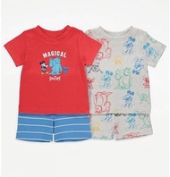 英國 代購 迪士尼 Disney 米奇 Micky 怪獸大學 monster university 毛毛 單眼仔 嬰兒 幼兒 家居服 睡衣 套裝