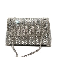 Túi xách màu bạc Bling đi tiệc đẹp và trẻ trung.Túi nữ tiệc đẹp và sang chảnh SHE HOUSE