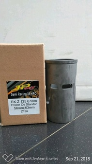 Liner JP Racing Yamaha RXZ Standard RX-Z 135 63mm Boring Sleeve Furing vuring Block Blok Silinder Bo