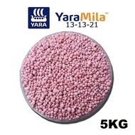 5KG Baja Buah dan Bunga NPK 13-13-21 YaraMila Fertilizer (Repack)