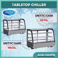 Agrishop SNOW Tabletop Chiller | Hot air blowing glass door[Anti-Fog]