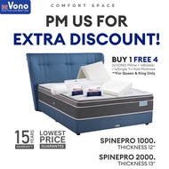 🔥 Free Install 🔥 Vono SpinePro 1000/2000 Mattress | 12"/13" inches  | 15 Years Warranty | SpinePro |