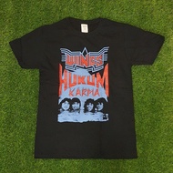 Wings Hukum Karma Album Rock Band Shirts Rockers T-Shirt # Guitar Search Awie Cromok Baju Raya Dewa 