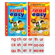 Early Reading Series Read Easy Phonics Intermediate Level New Edition 2 books