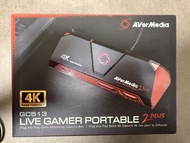 有盒齊件 AVerMedia GC513 Portable 2 Plus 4K遊戲記錄器 