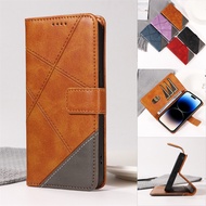 Leather Case For OPPO A16 A16S A17 A9 A5 A7 A5S AX5S AX7 A7N A12 Realme 8 Pro 8i C15 C12 C25 C21 C20