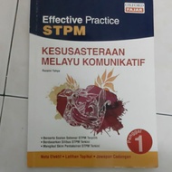 Buku rujukan STPM kesusasteraan melayu komunikatif penggal 1 (preloved)