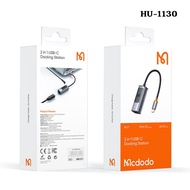 Mcdodo HU-1130 2 in 1 100W PD Type C Port + 8K HDMI Port USB Type C USB Hub